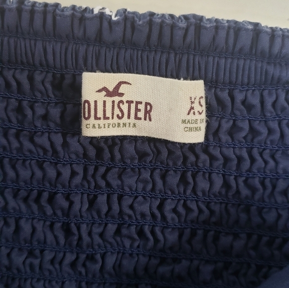 Hollister Bird Patterned Strapless Dress - Picture 4 of 6